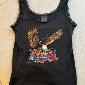 3D Emblem Vintage 1988 Harley Davidson Tank